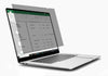 15,4 inch breedbeeld privacy filter gemonteerd op laptop — 30 graden kijkhoekbeveiliging