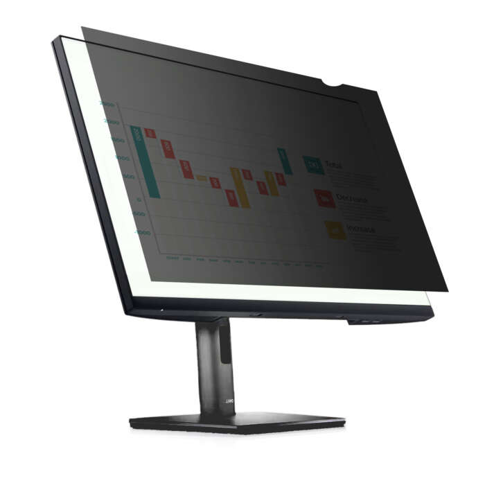 22 inch privacy filter screenprotector voor een monitor beeldscherm vanaf de zijkant